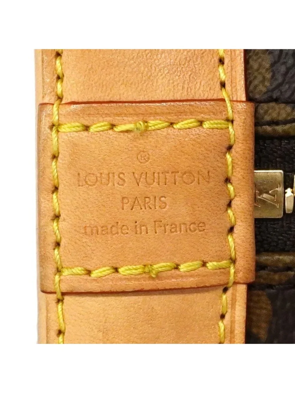 Louis Vuitton Handbag Monogram Alma BB Brown 2-Way